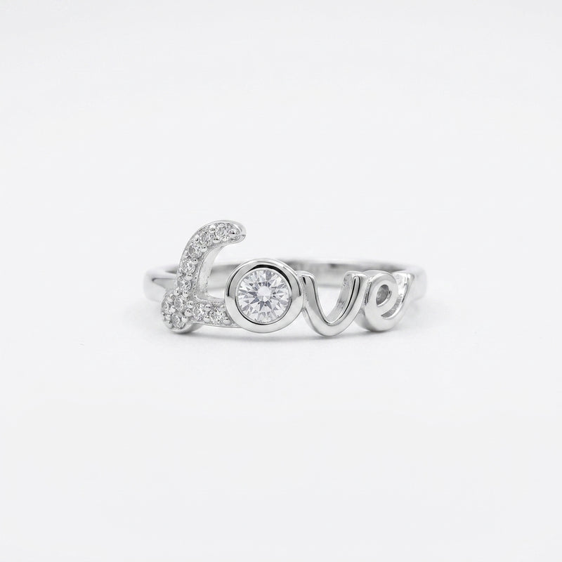 Amora Love Silver Ring