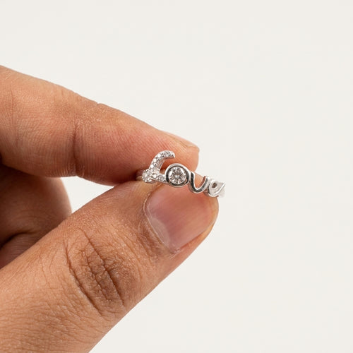 Amora Love Silver Ring