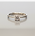 Solitaire Ring - Silver