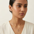 Minimal Square CZ Pendant Set