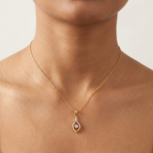 Eternal Drop Diamond Locket