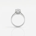 Classic Solitaire CZ Silver Ring