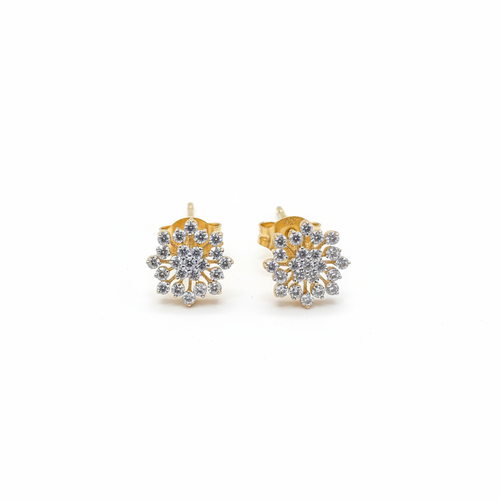 Snowflake Stud Earrings