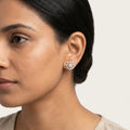 Snowflake Stud Earrings