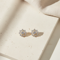 Snowflake Stud Earrings