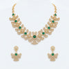 Emerald Floral Necklace Set