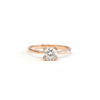 Solitaire Ring - Rose Gold