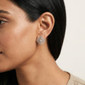 Geometric Square Stud Earrings