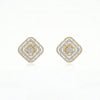 Geometric Square Stud Earrings