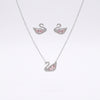 Swan Pendant Set