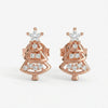 Twinkle Tree Silver Stud Earrings