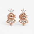 Twinkle Tree Silver Stud Earrings