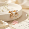 Twinkle Tree Silver Stud Earrings