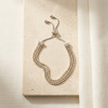 Trinity Luxe Silver Tennis Bracelet