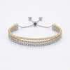 Trinity Luxe Silver Tennis Bracelet