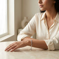 Infinity Spark Silver Bracelet