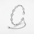 Infinity Spark Silver Bracelet