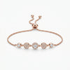 Celeste Halo Rosegold Bracelet