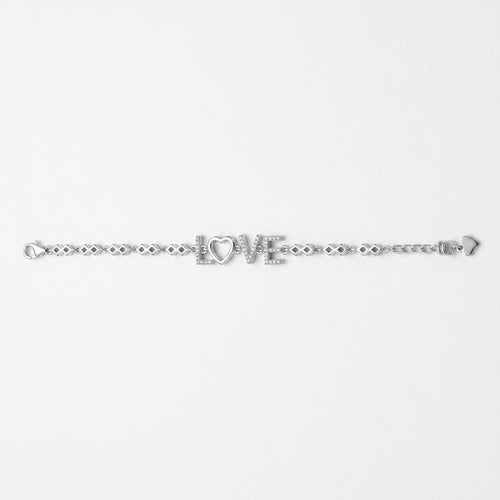 Forever Love Silver Bracelet