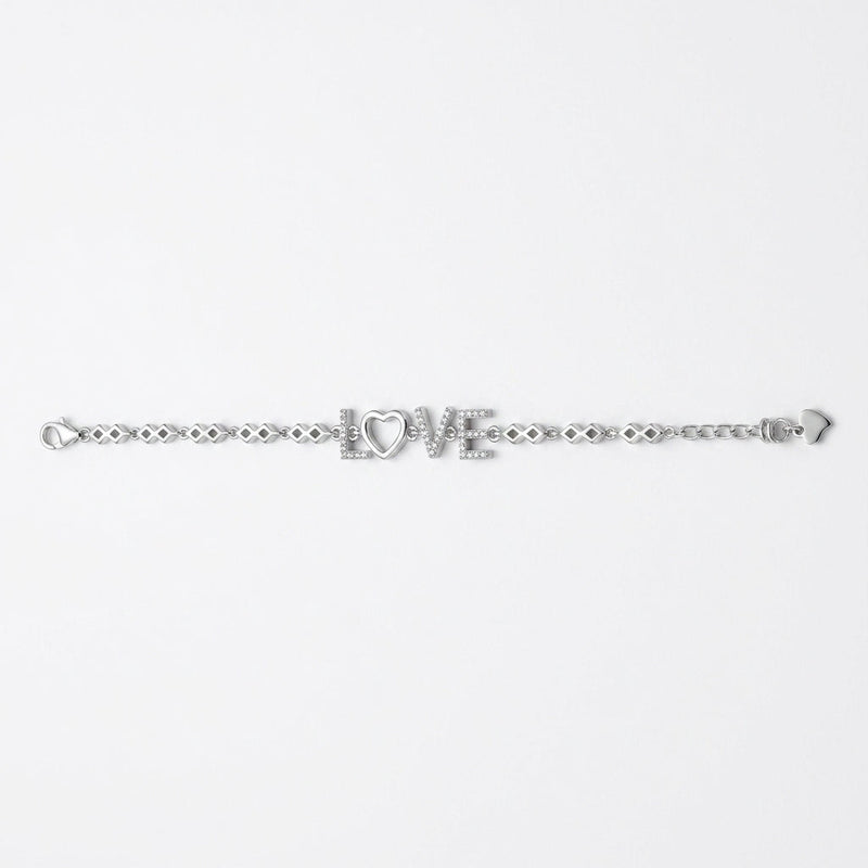 Forever Love Silver Bracelet