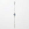 Sapphire Bloom Silver Bracelet