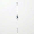 Sapphire Bloom Silver Bracelet