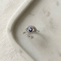 Celestia Evil Eye Adjustable Ring