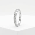 Celestia Curve Silver Ring
