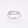 Nova Pin Silver Ring