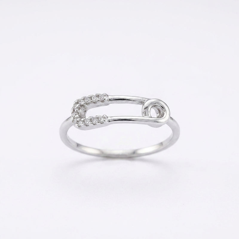 Nova Pin Silver Ring