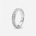 Celina Lattice Silver Ring