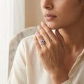 Celestia Evil Eye Adjustable Ring